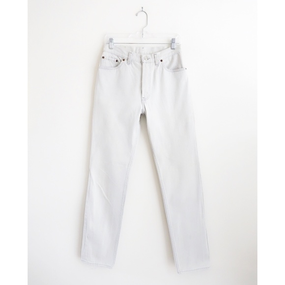levis 501 white jeans